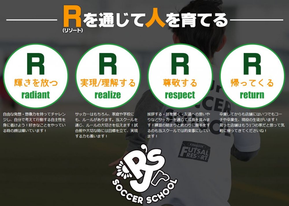 【無料体験受付中】R'sジュニアサッカースクール