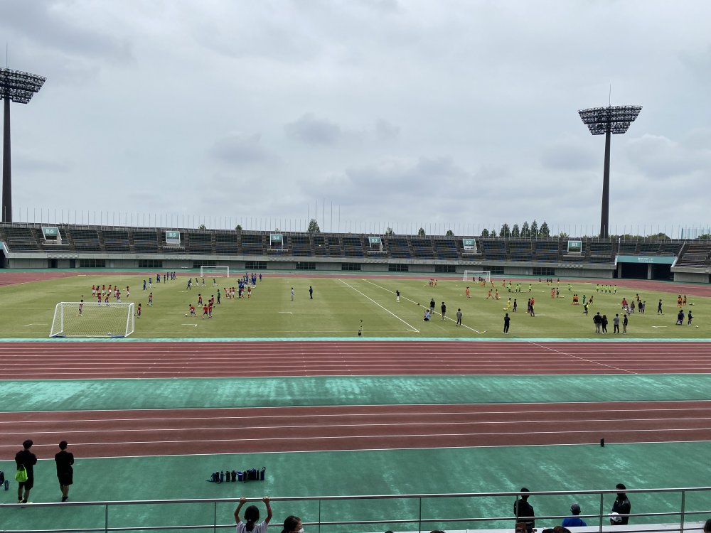 大きいスタジアムで躍動！