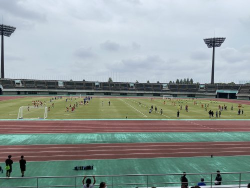 大きいスタジアムで躍動！